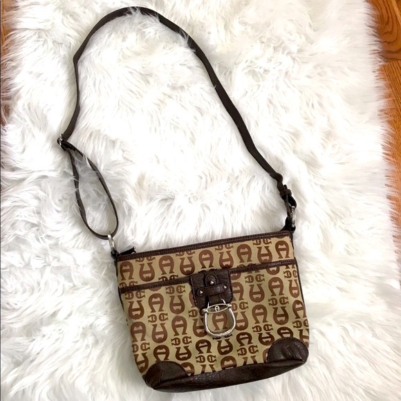 Eitenne Aigner Crossbody bag purse - Picture 1 of 8